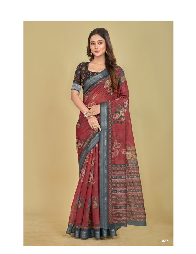 Kisah 1020 Printed Daily Wear Sarees Catalog